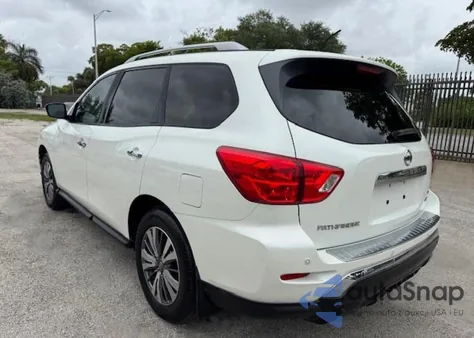 2017 Nissan Pathfinder S from USA, damaged, VIN 5N1DR2MM1HC627750